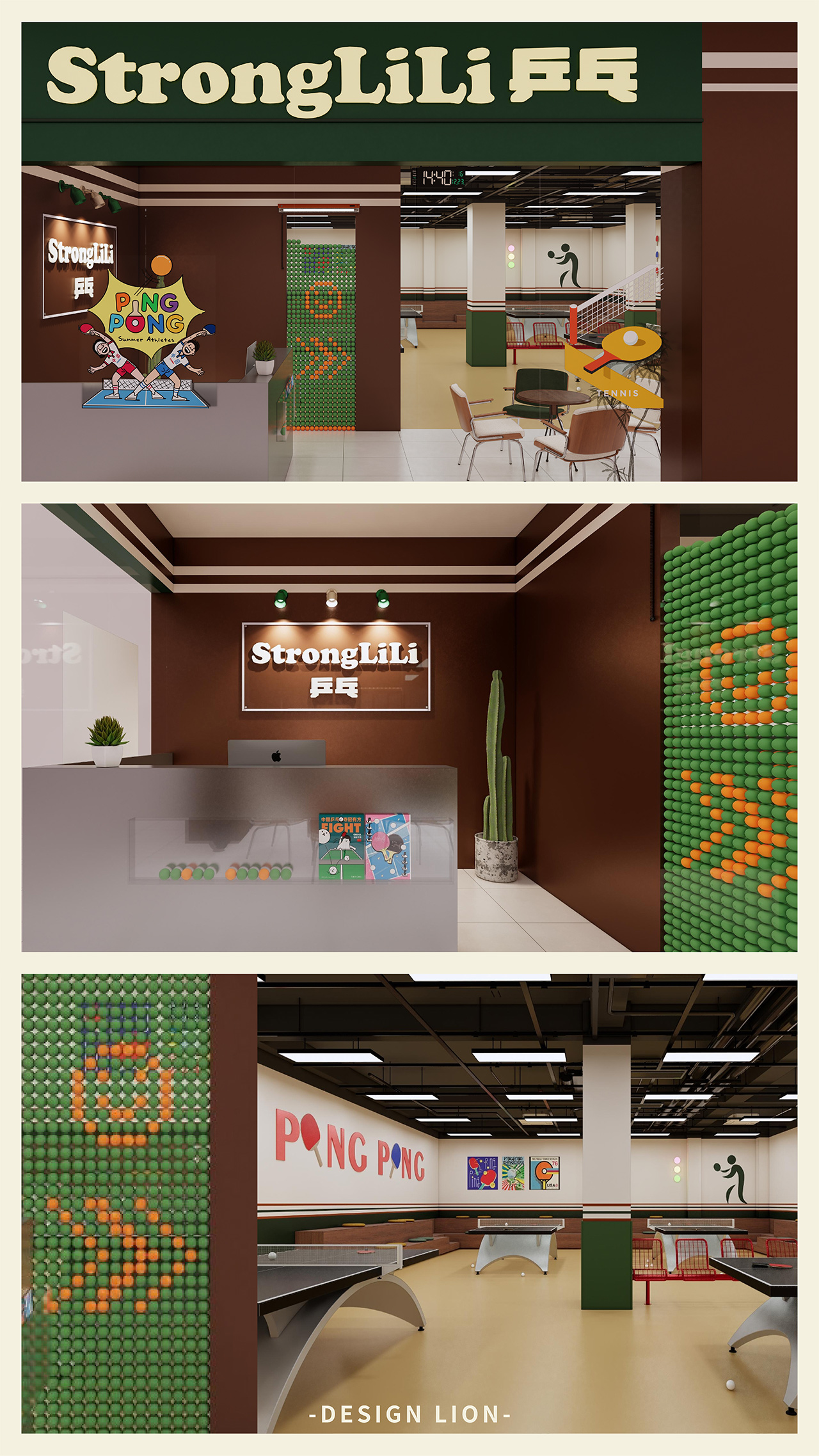 Stronglili Table Tennis Hall Interior View 4