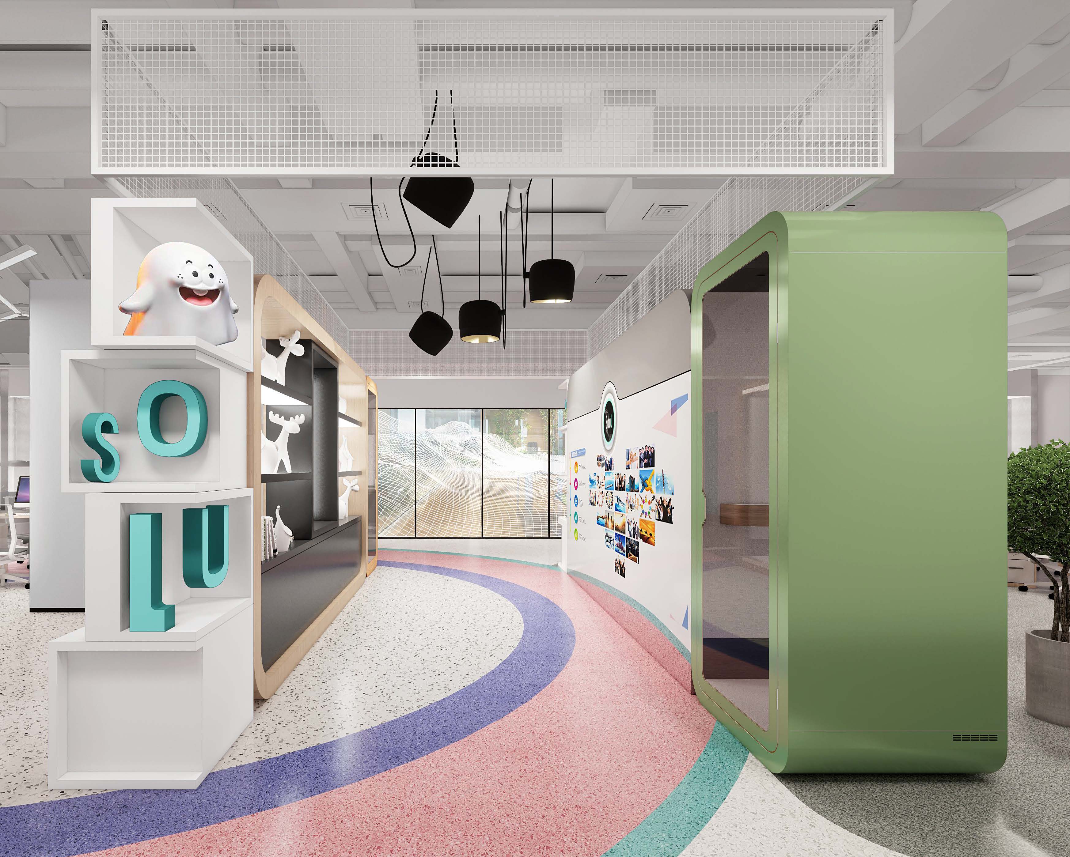 SOUL Modern Office Interior View 6
