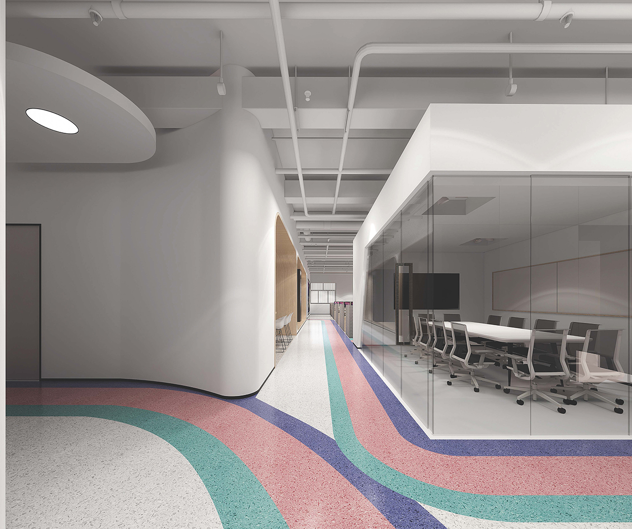 Yuanzhi Future Office + Showroom Interior View 3
